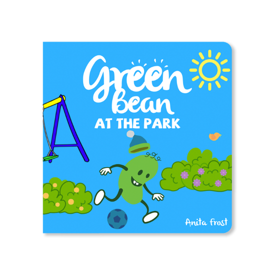 Front cover of Green Beans at the park book.
