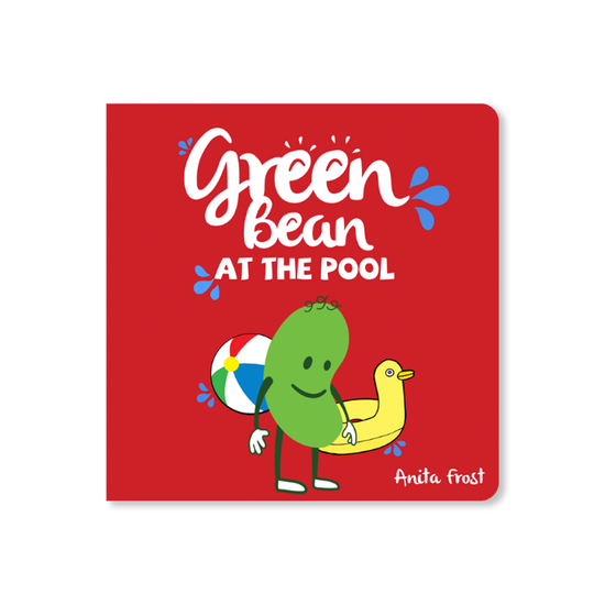 Front cover of Green Beans At the Pool book.