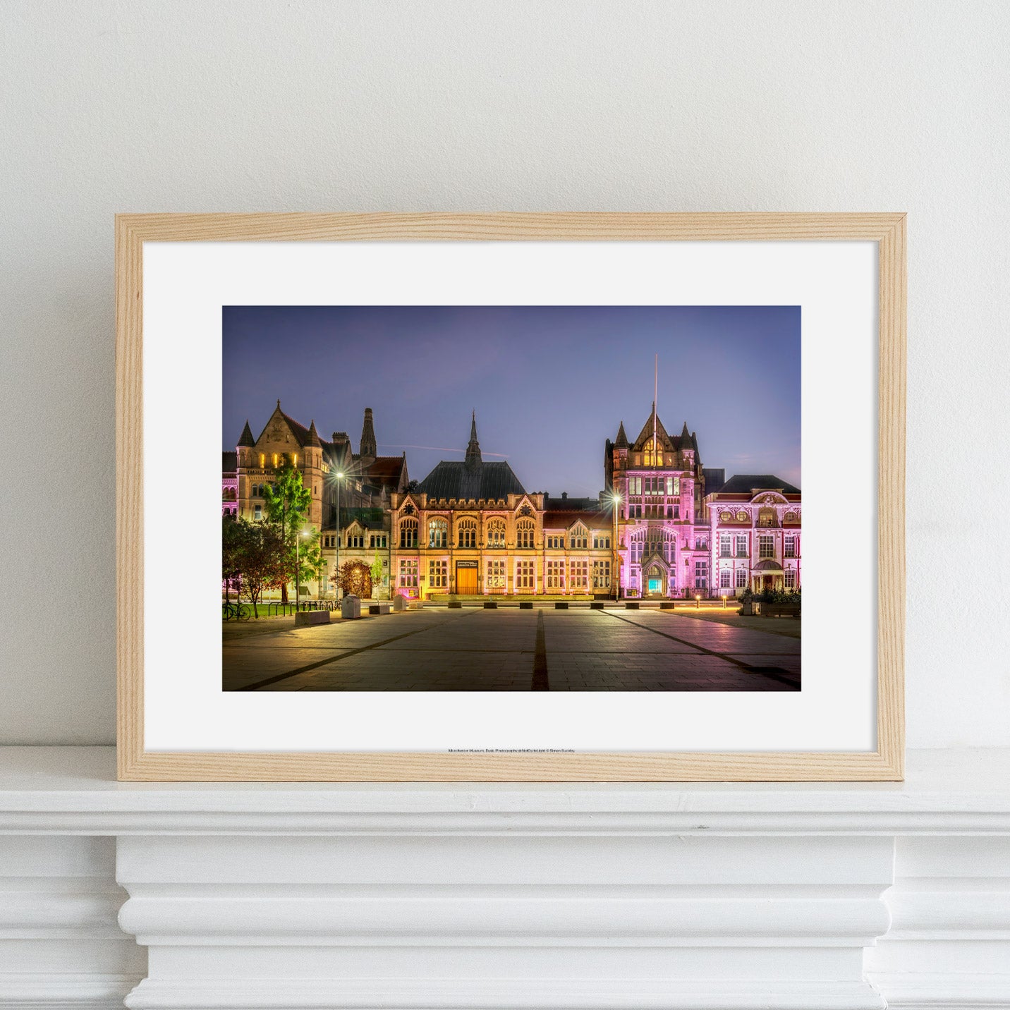 Manchester Museum at Dusk Print
