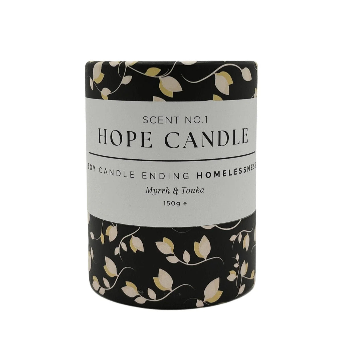 Myrrh & Tonka Scented Candle (150g) Labre's Hope Manchester Museum