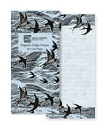 Swallows and Sea Magnetic Fridge Notepad