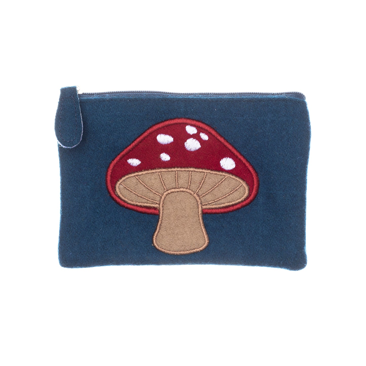 Toadstool Embroidered Purse