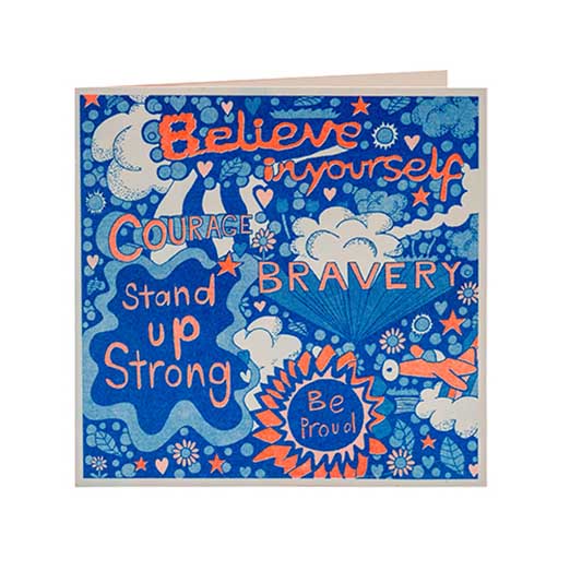 Believe in Yourself Greetings Card