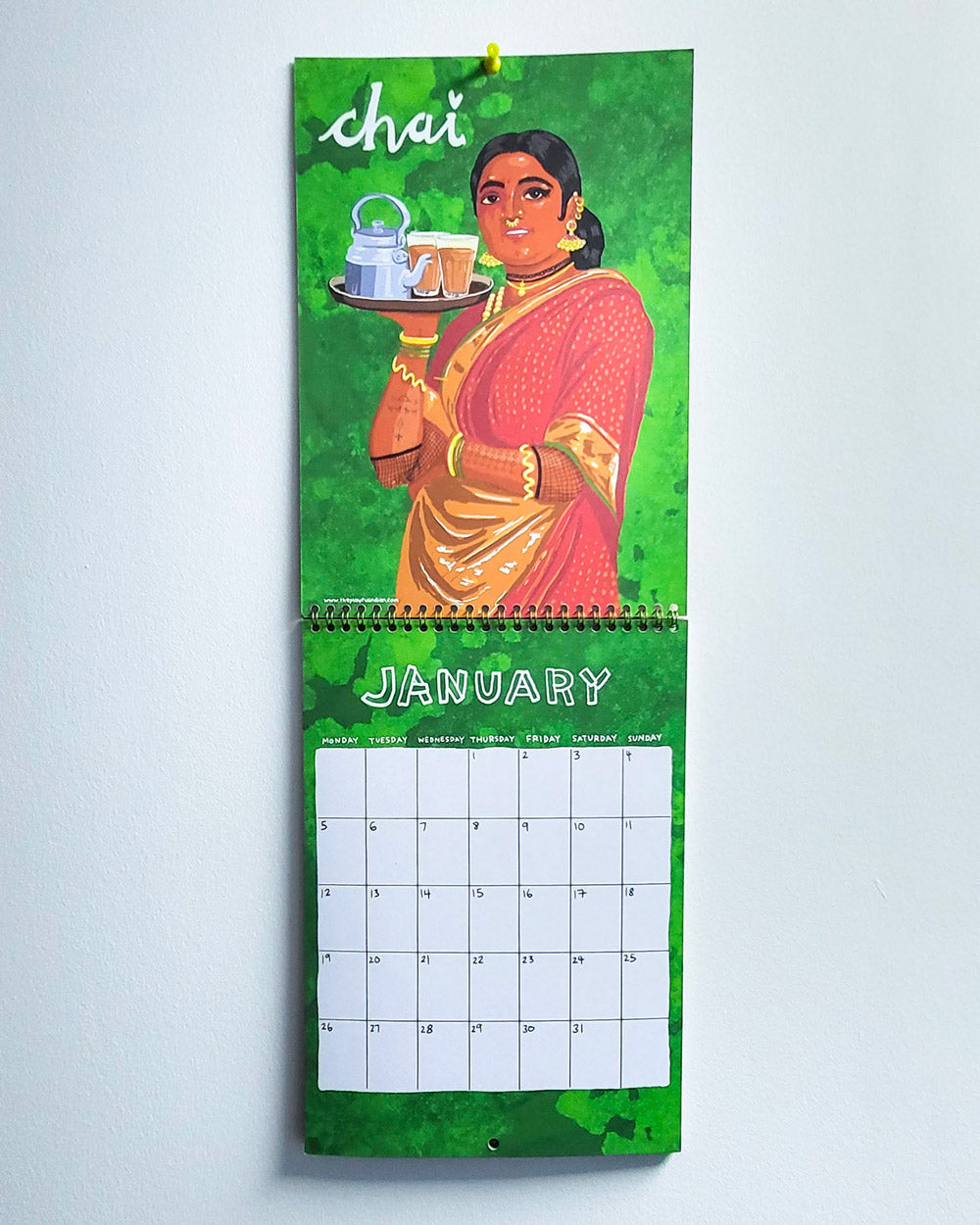 The Playful Indian 2026 Calendar