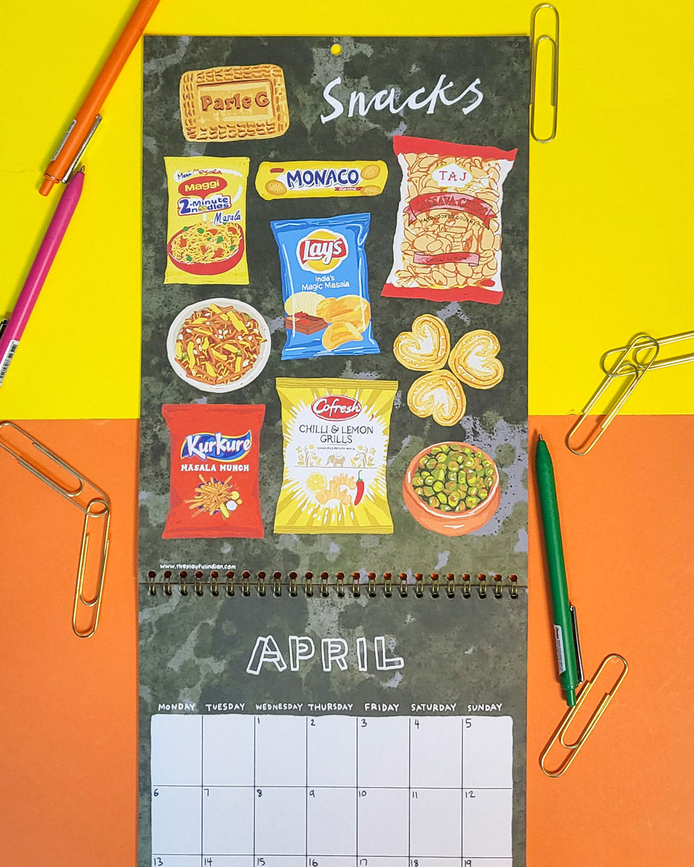 The Playful Indian 2026 Calendar