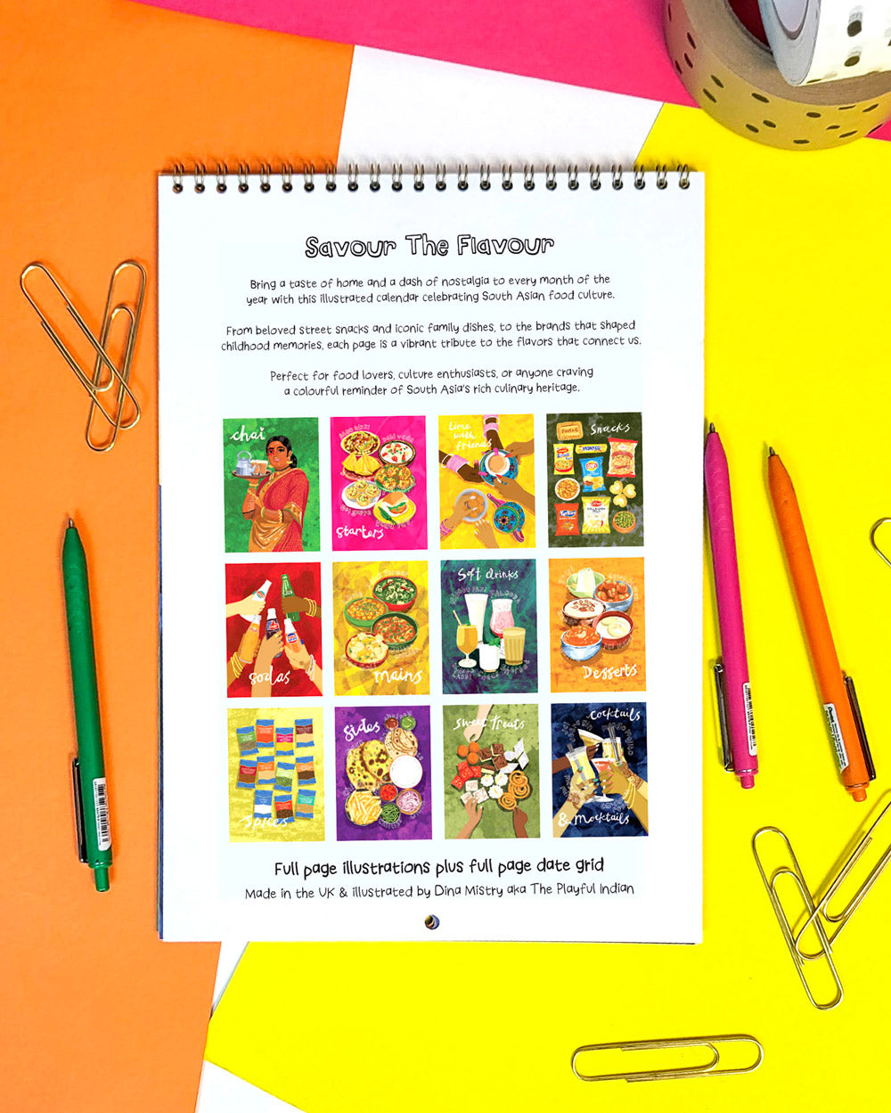 The Playful Indian 2026 Calendar