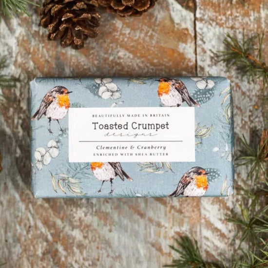 Clementine & Cranberry Christmas Soap Bar