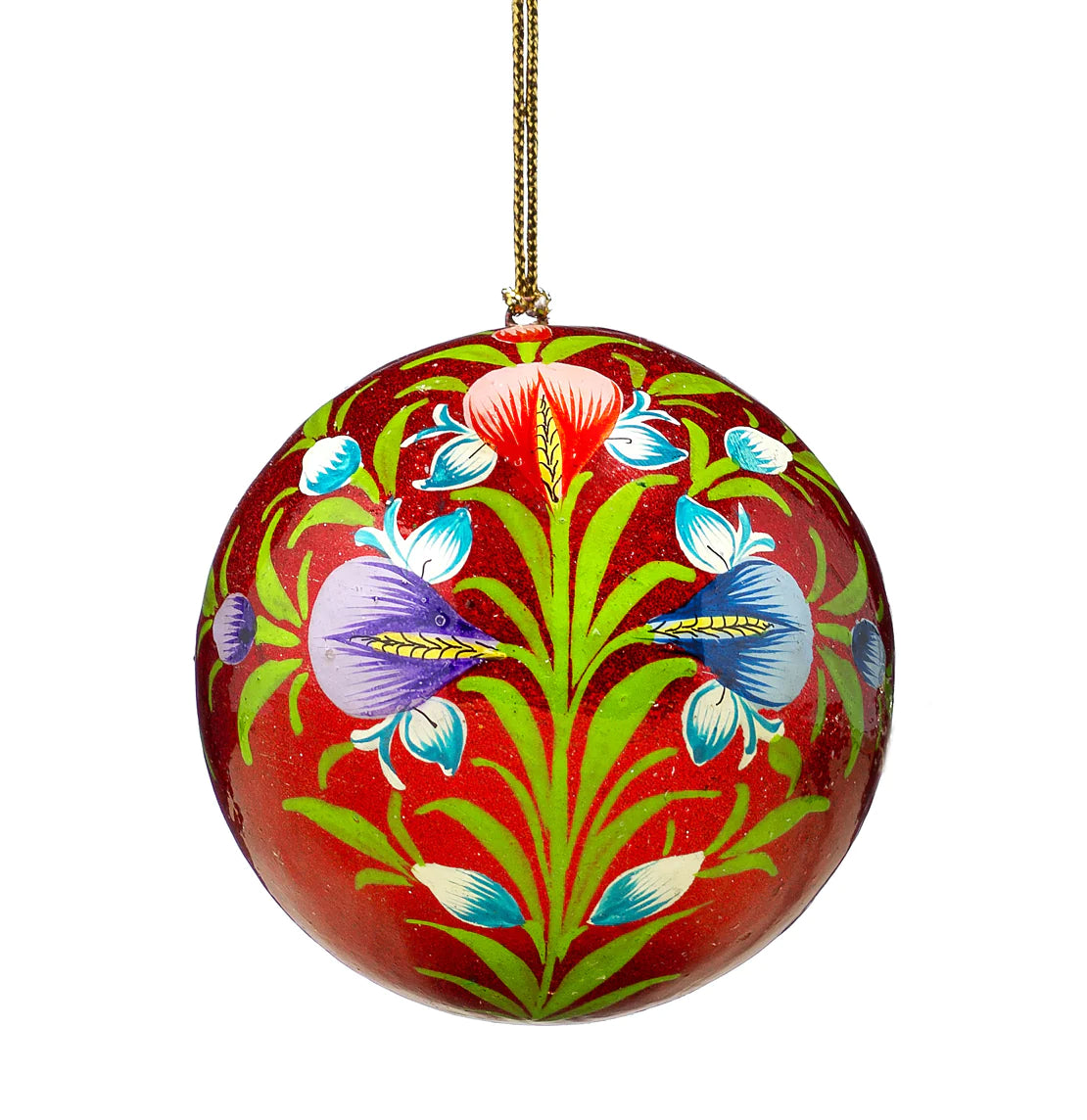 Handmade Floral Bauble, Dance of the Tulips