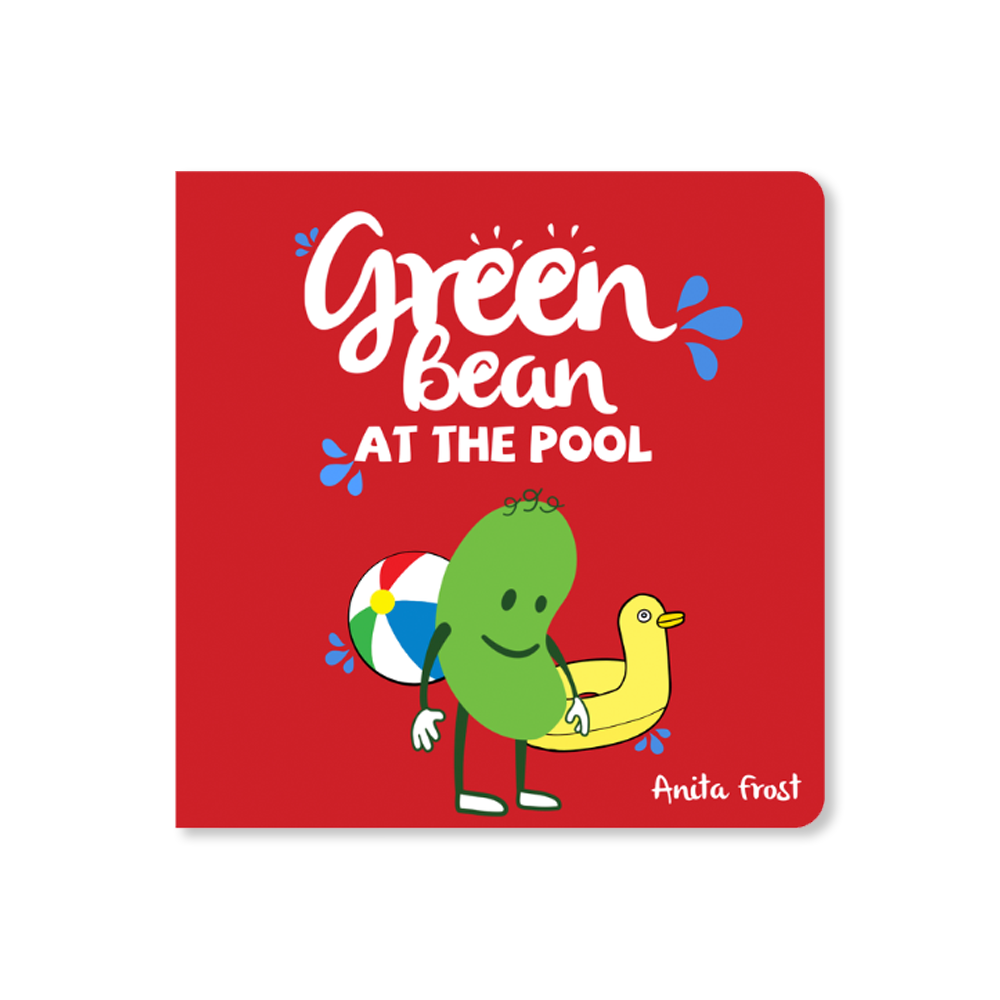 Front cover of Green Beans At the Pool book.