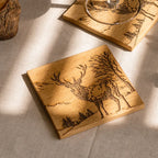 Stag Oak Coaster