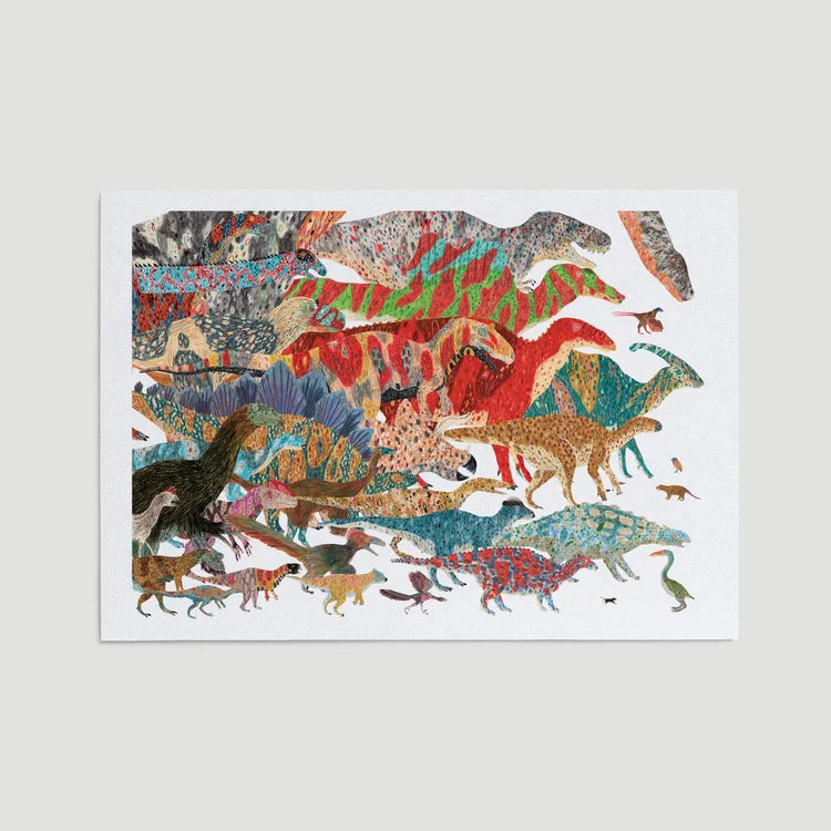 Mesozoic Era A3 Print
