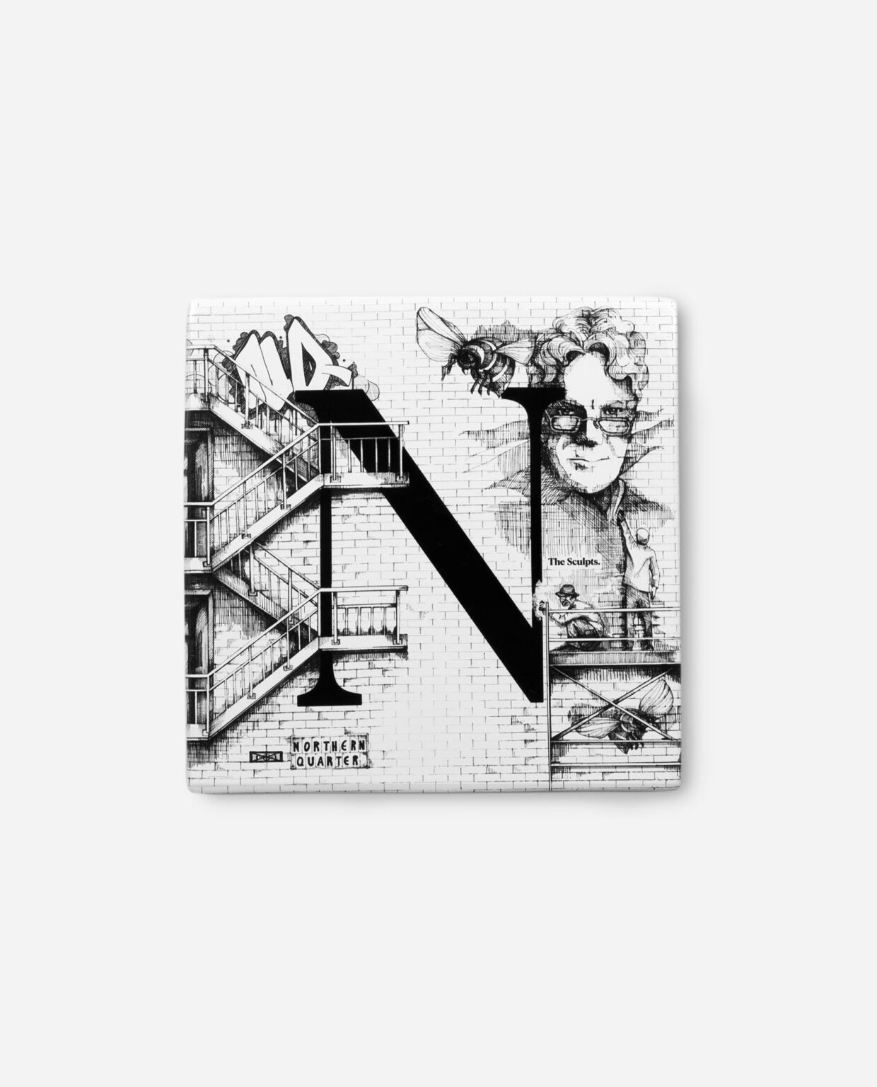 The Sculpts Letter Tile