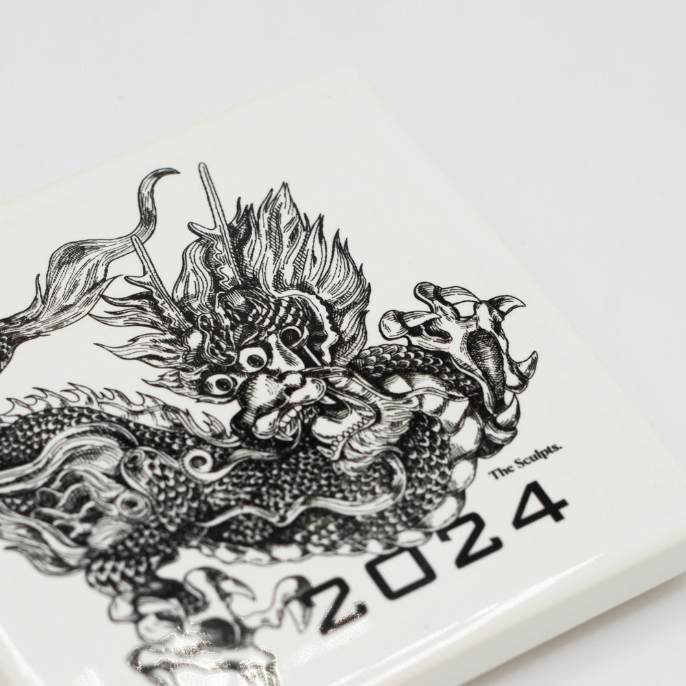 The Sculpts x Manchester Museum: Year of the Dragon Tile