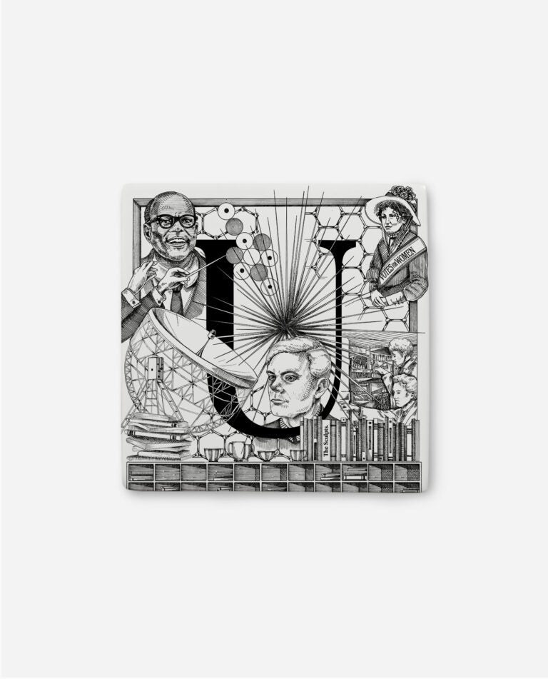 The Sculpts Letter Tile