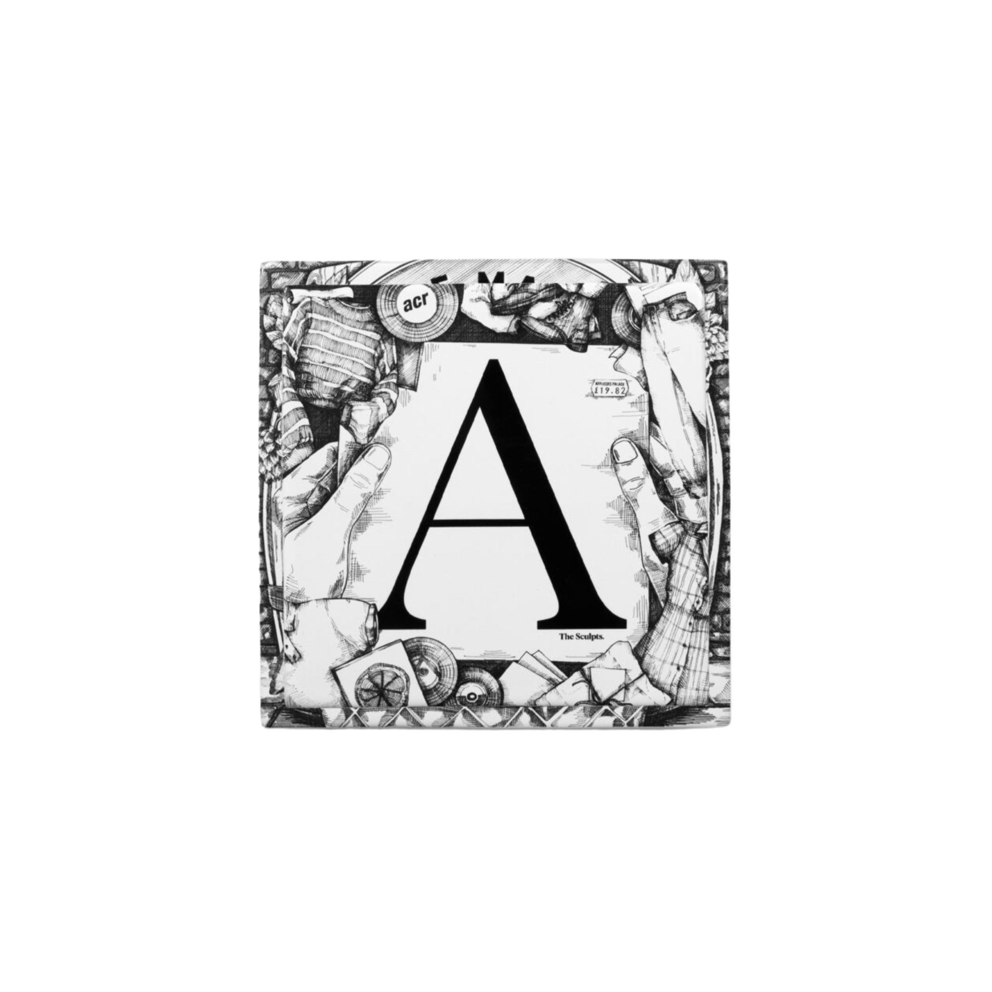 The Sculpts Letter Tile