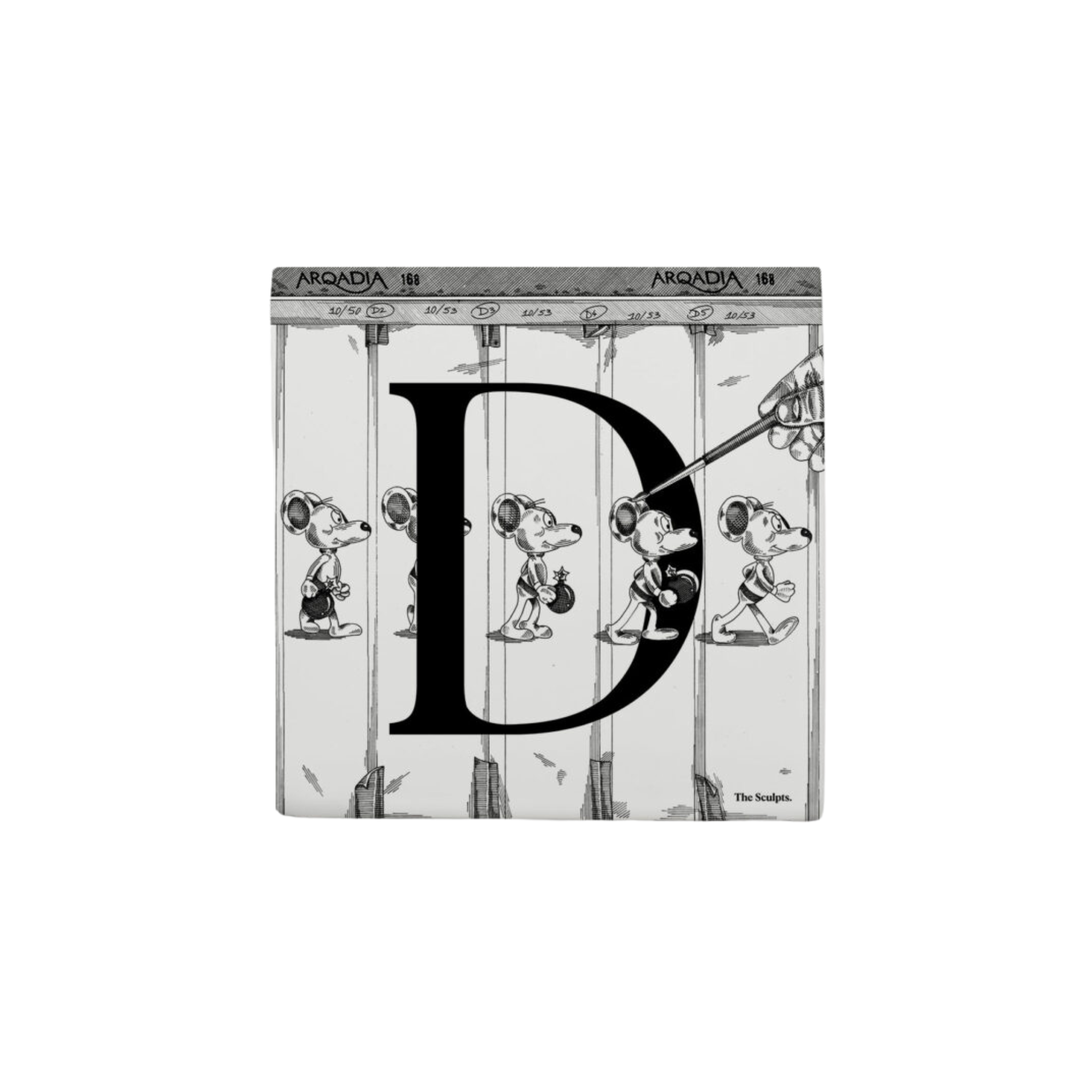 The Sculpts Letter Tile