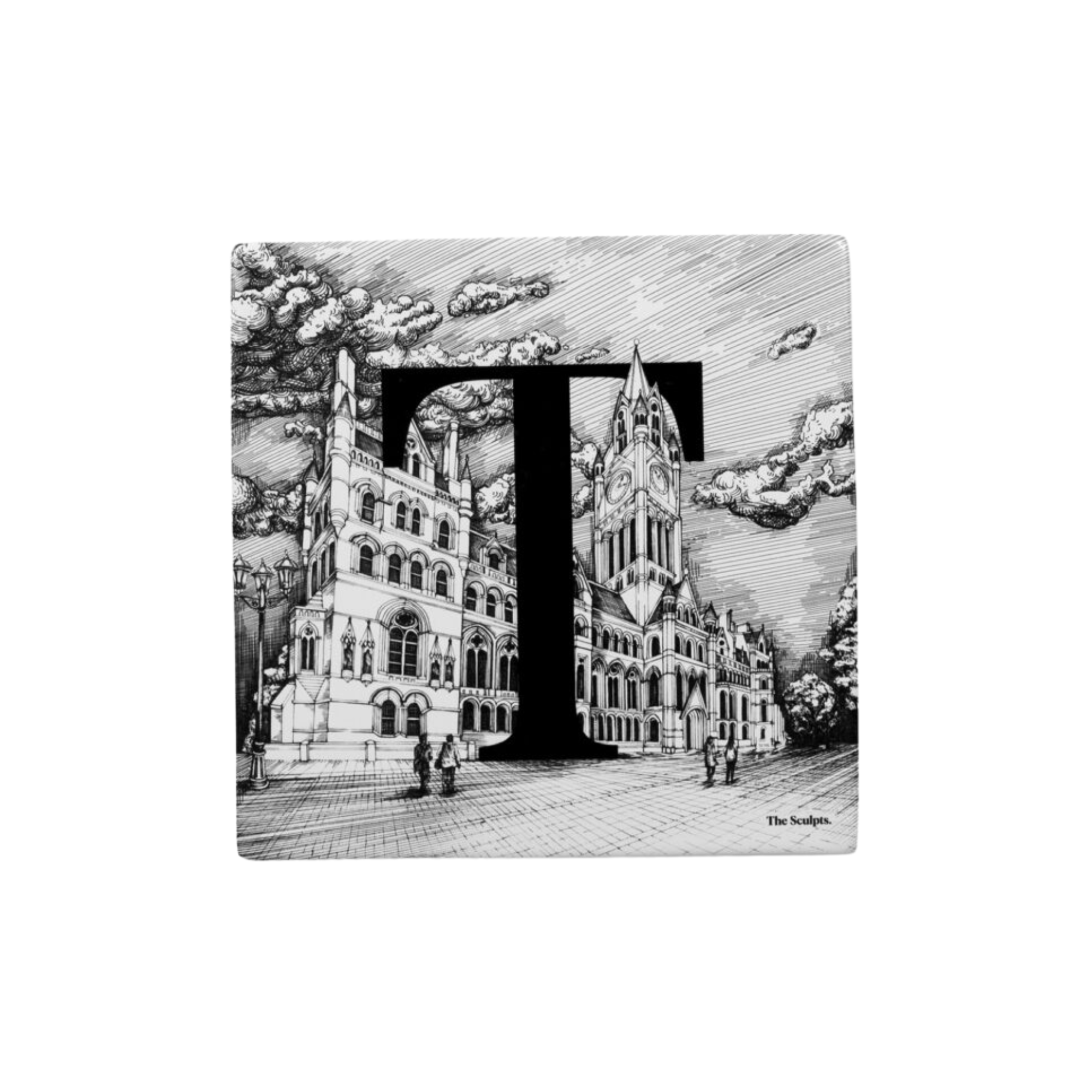 The Sculpts Letter Tile