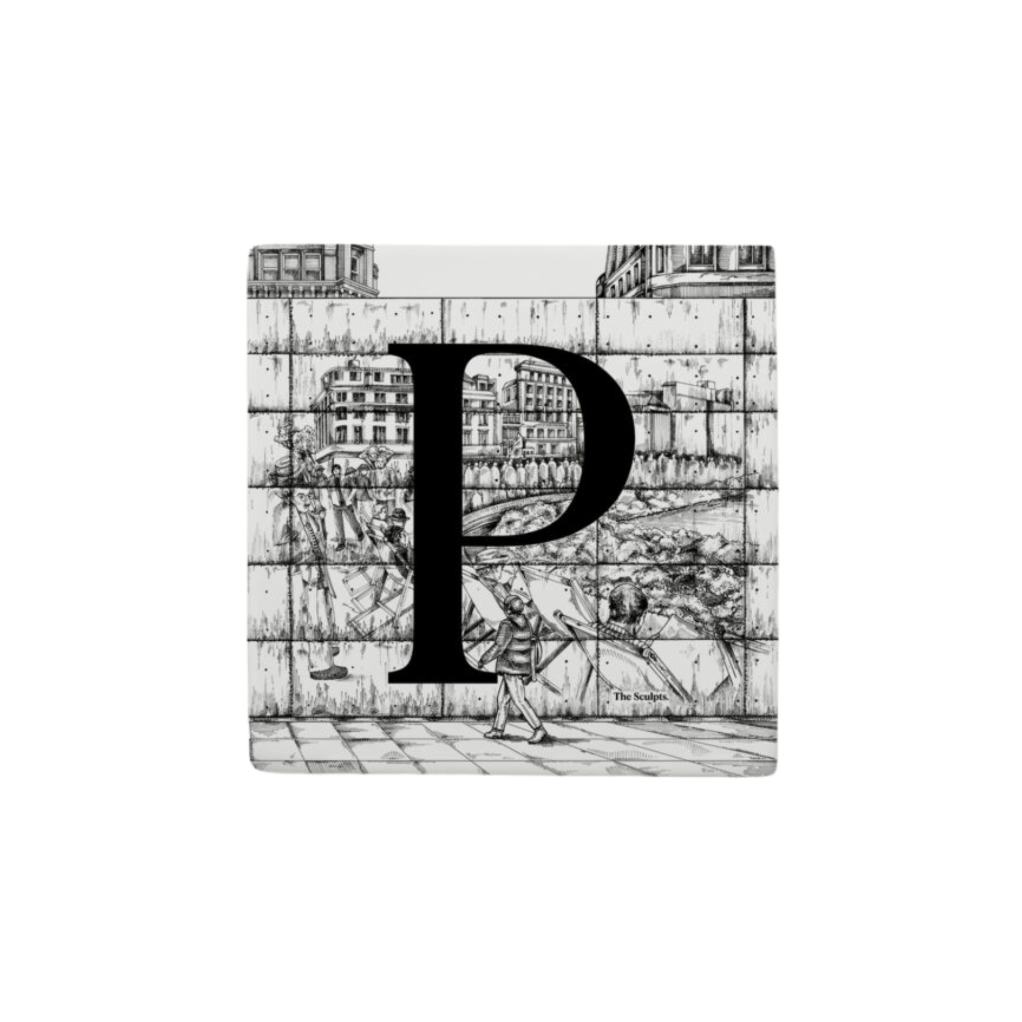 The Sculpts Letter Tile