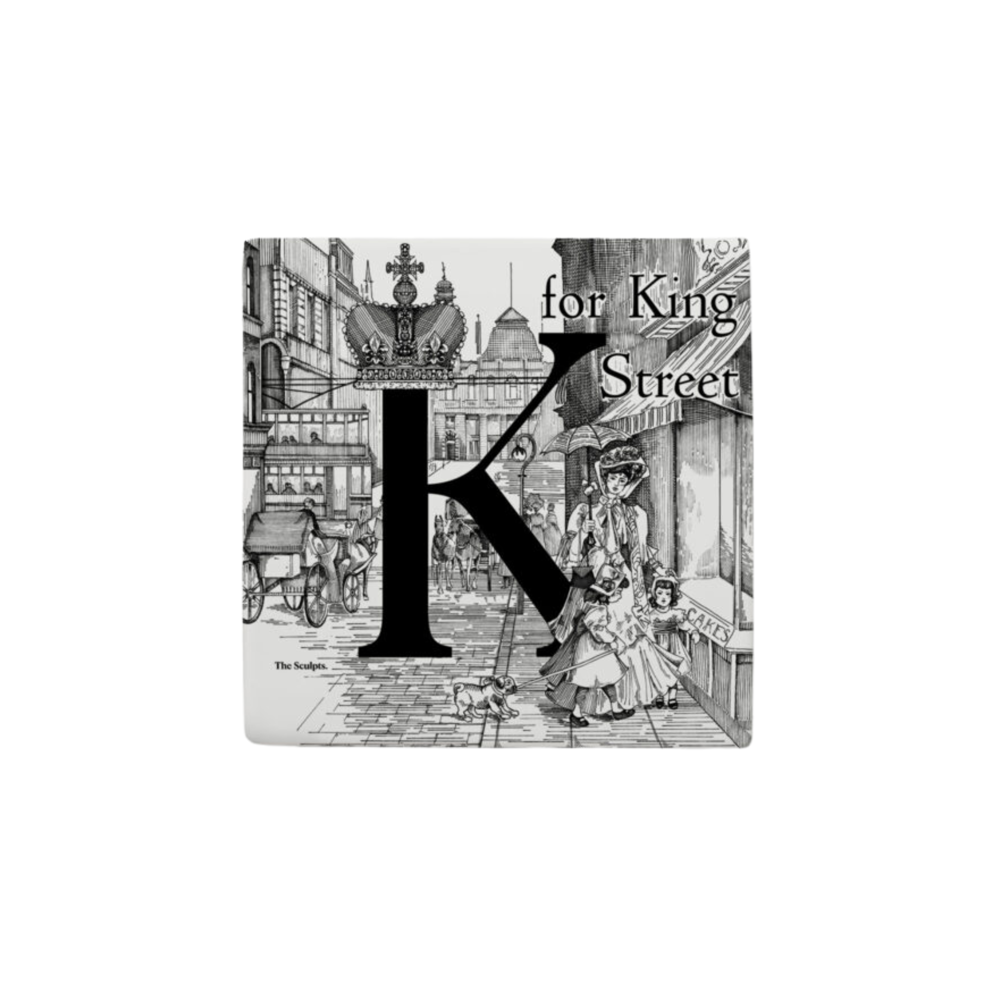 The Sculpts Letter Tile