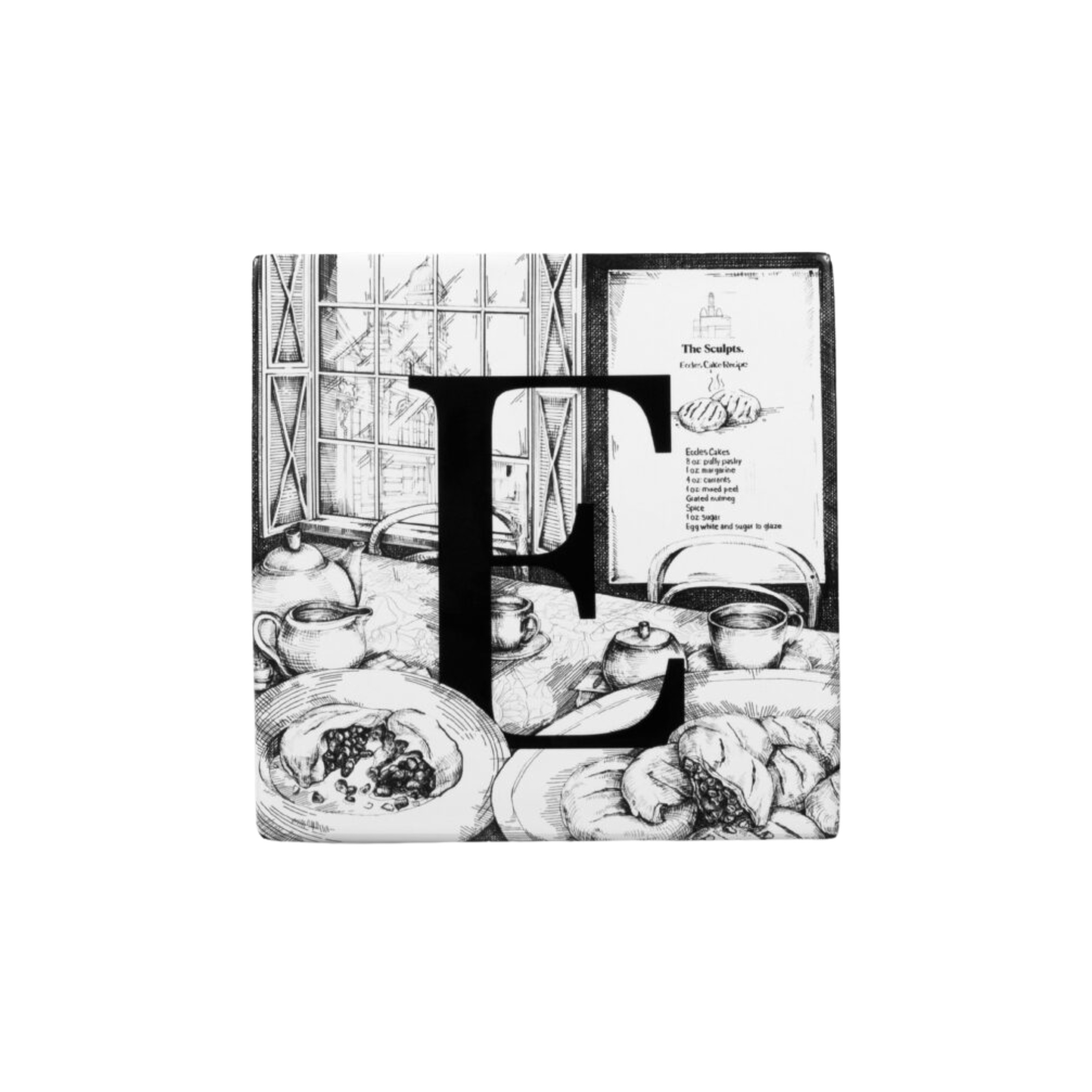 The Sculpts Letter Tile