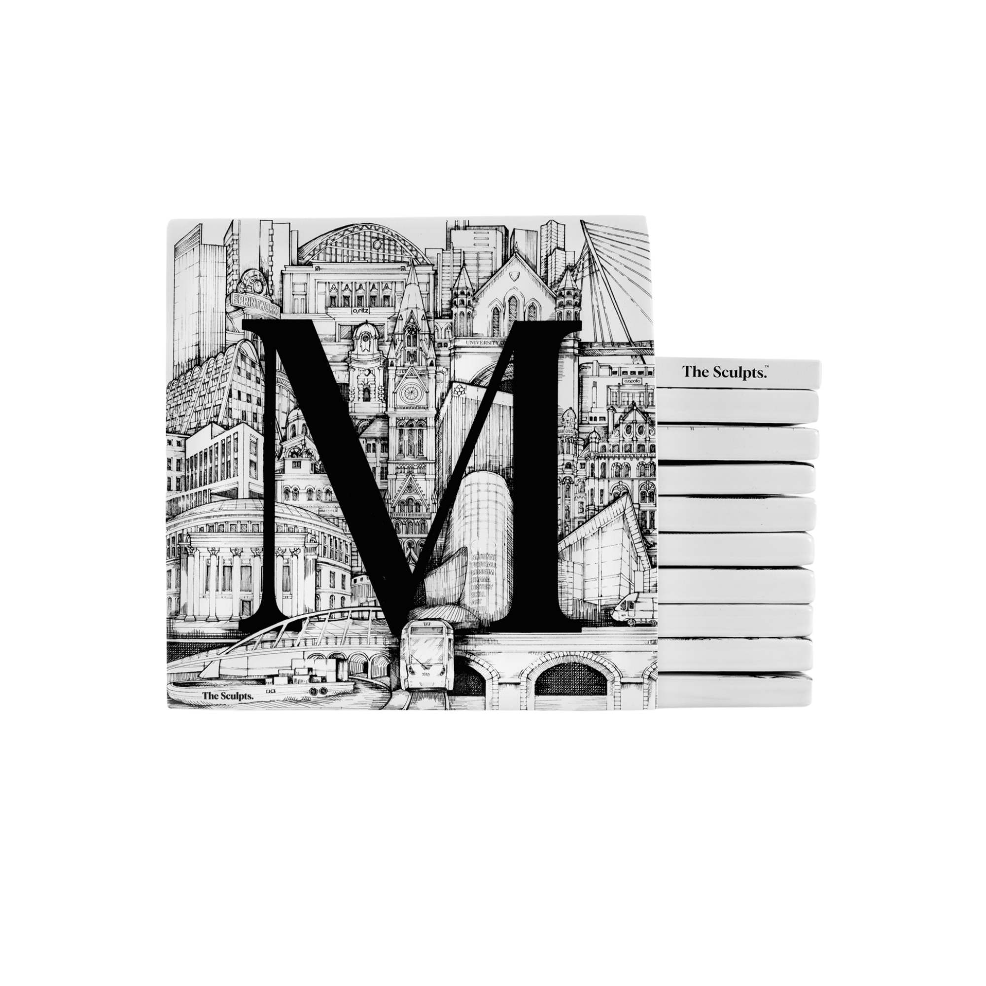 The Sculpts Letter Tile