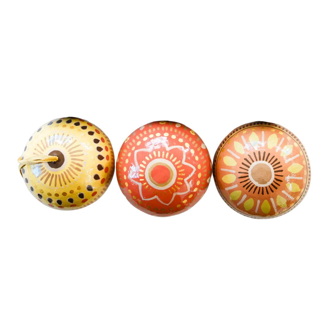 Papier Mache Bauble Decoration