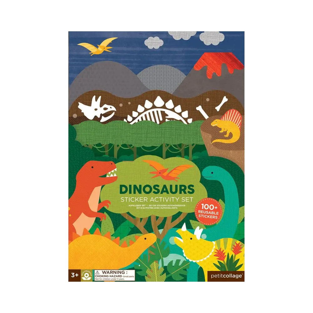 Load image into Gallery viewer, Dinosaurs Sticker Activity Set
