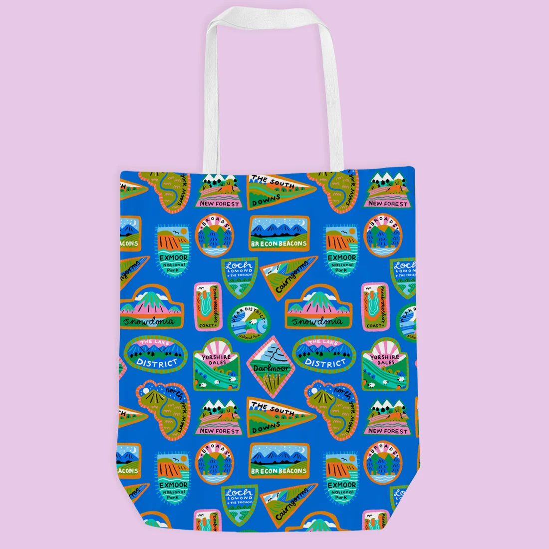 National Parks Patches Tote - Lauren Radley