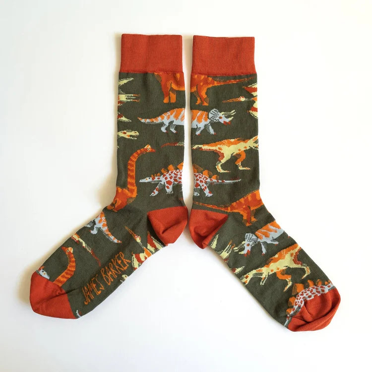 Adult Dinosaur Socks