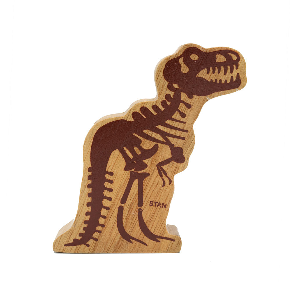 Stan the T. rex Rubberwood Toy
