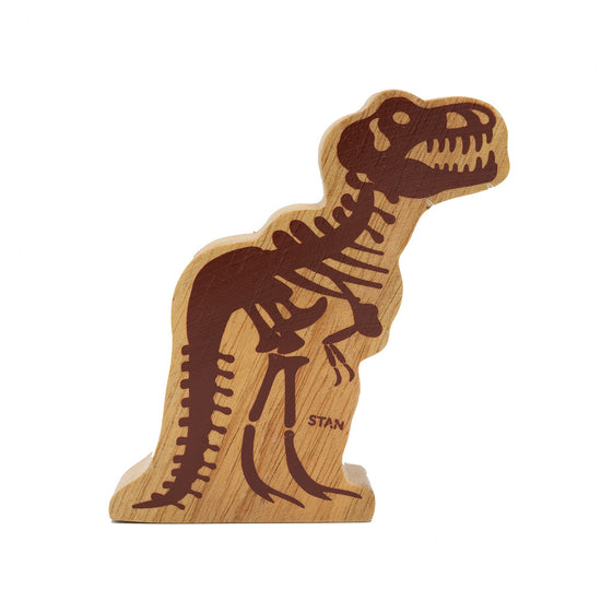 Stan the T. rex Rubberwood Toy