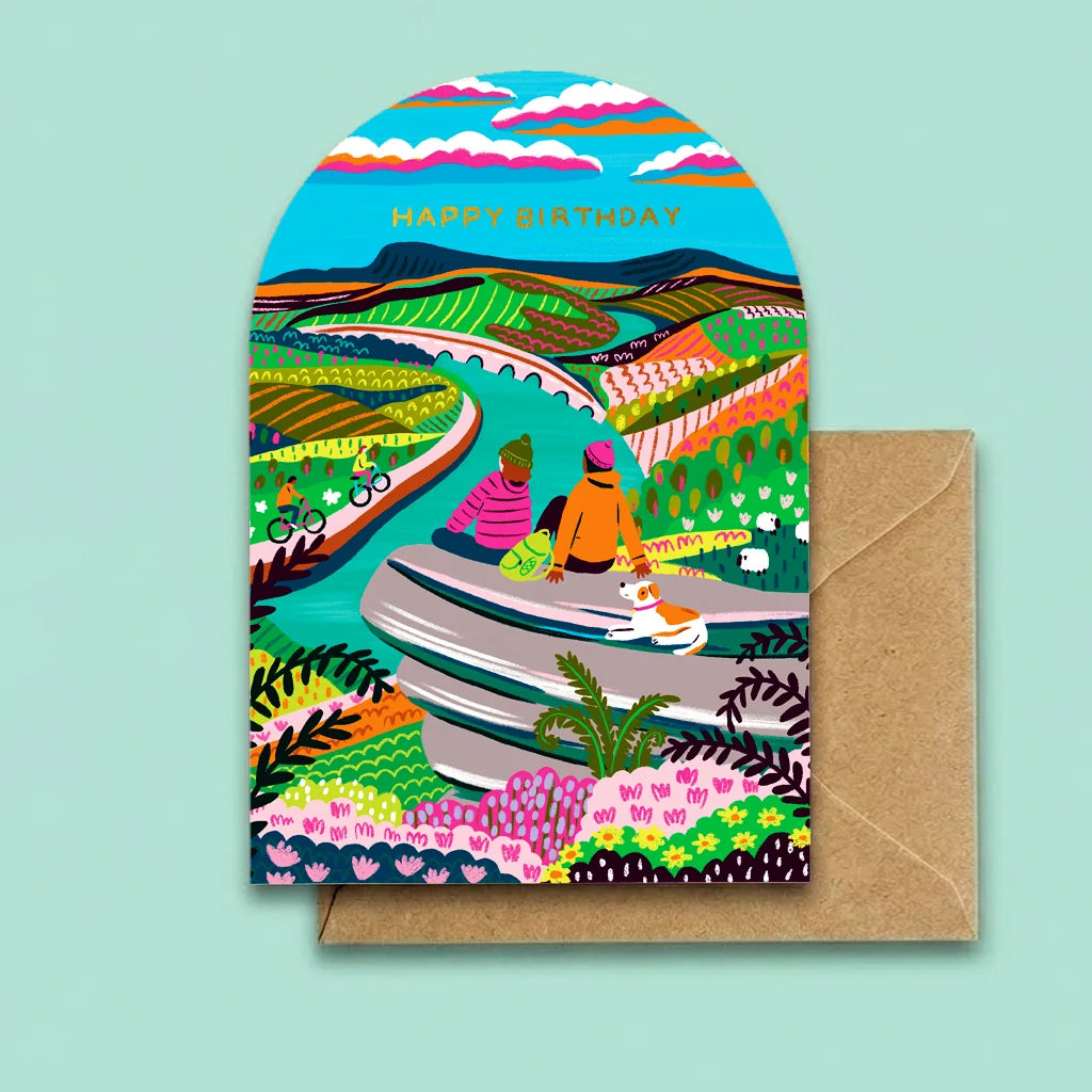 Enjoy the View Birthday Card