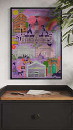 Manchester Venues Print - 2 Sizes