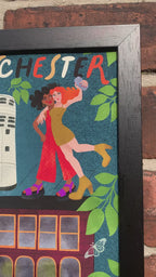 Manchester Venues Print - 2 Sizes