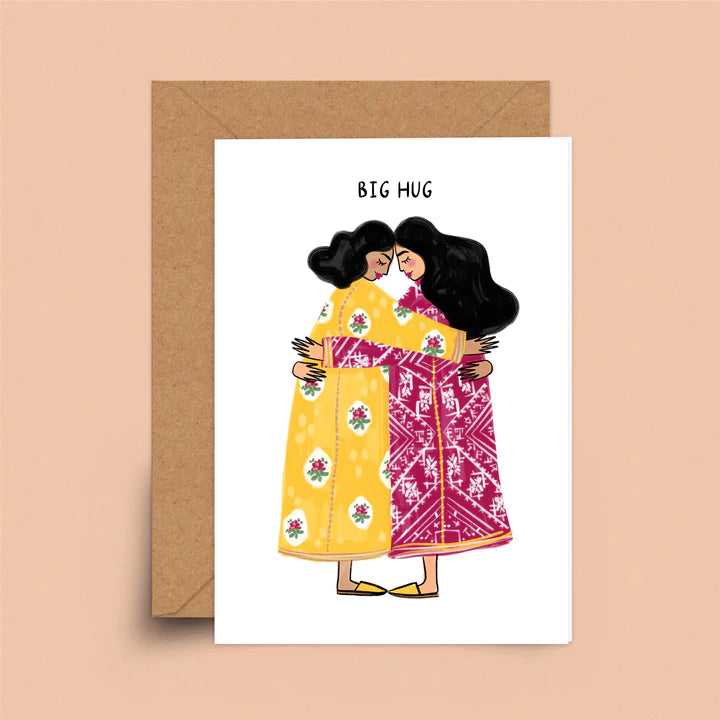 Big Hug Greetings Card