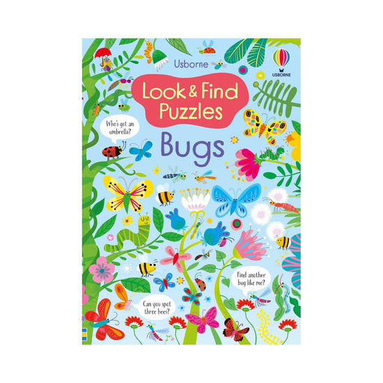 Look and Find Puzzles: Bugs